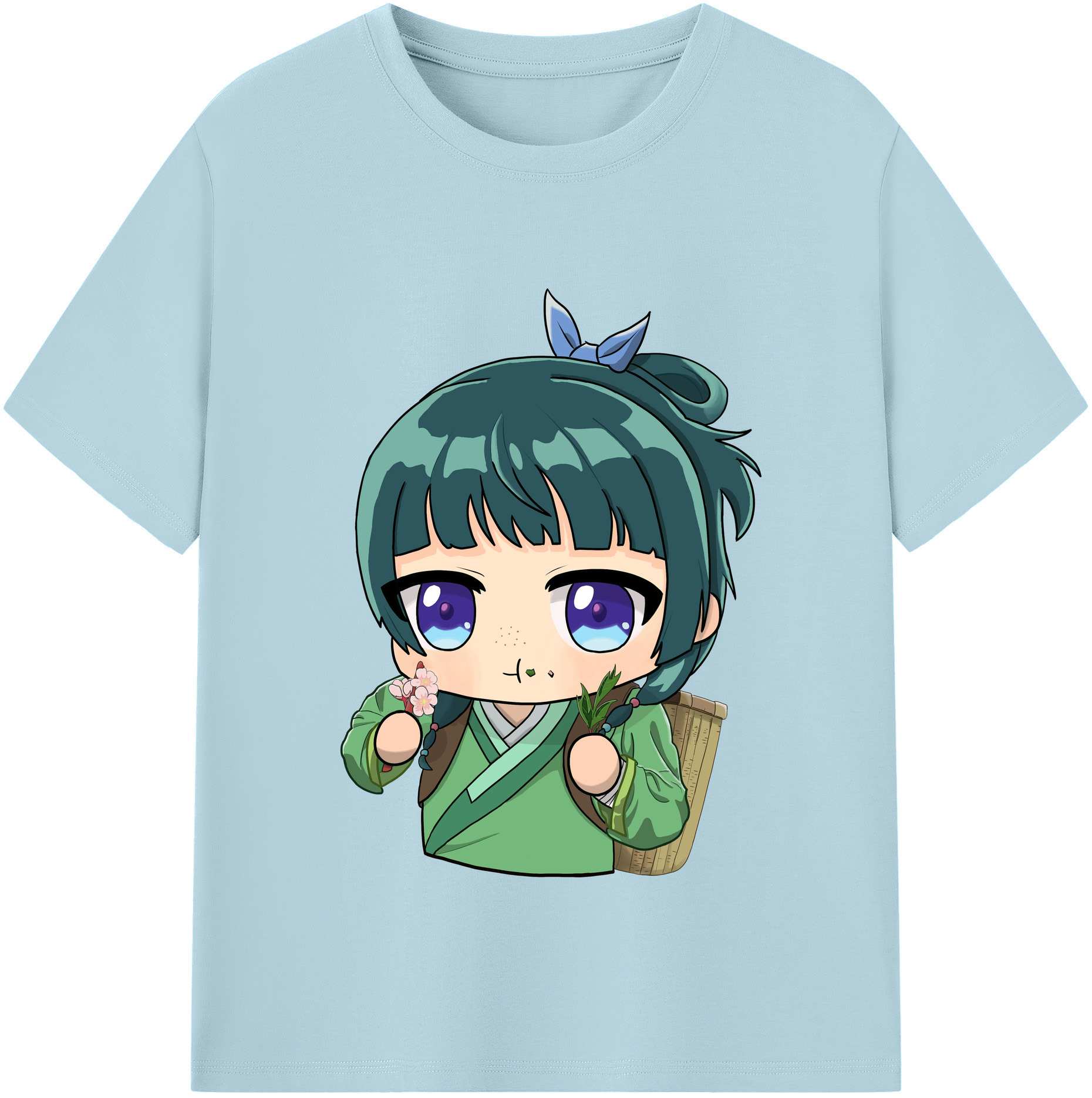 （画像用） 薬屋のひとりごと The Apothecary Diaries 綿100％半袖Tシャツ（フロントプリント）
